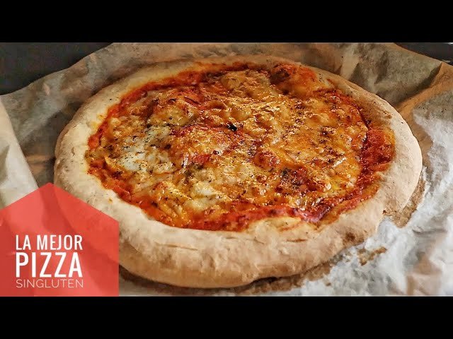 Pizza napolitana sin gluten