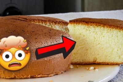 Receta de bizcocho básico sin gluten