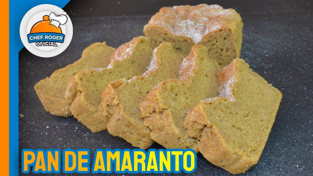 Receta de bizcocho de harina de amaranto sin gluten