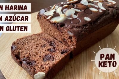 Receta de bizcocho keto sin gluten
