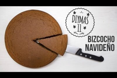 Receta de bizcocho navideño sin gluten