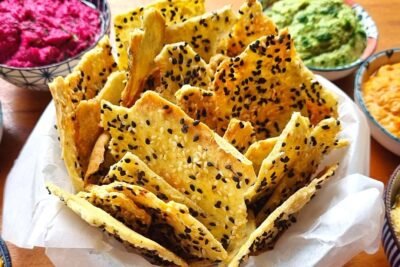 Receta de crackers sin gluten