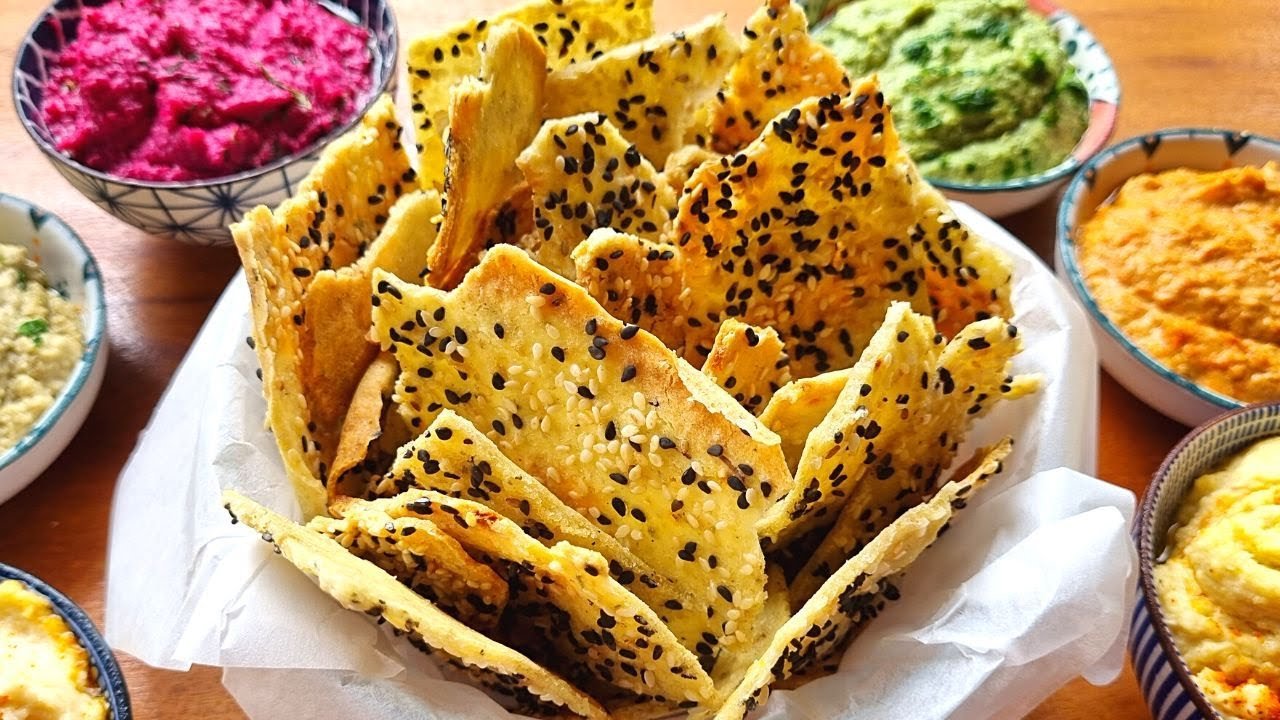Receta de crackers sin gluten