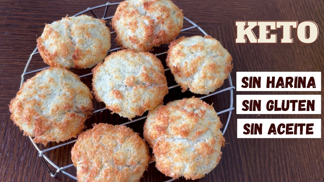 Receta de galletas de coco sin gluten