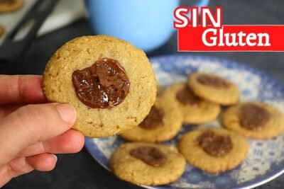Receta de galletas sin gluten con dulce de leche