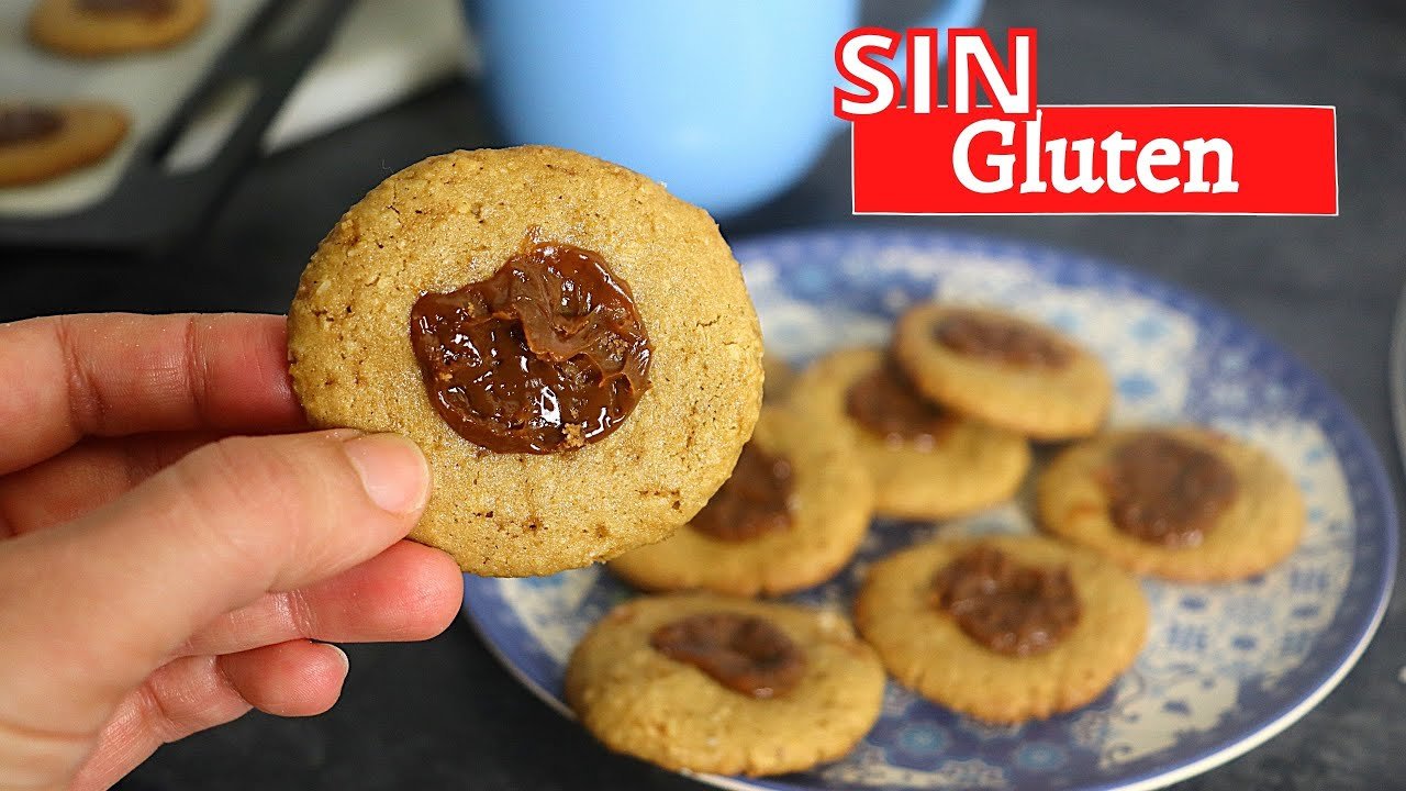 Receta de galletas sin gluten con dulce de leche