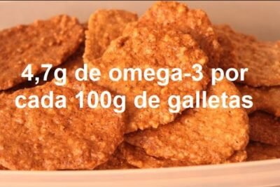 Receta de galletas sin gluten con nueces