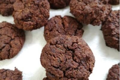Receta de galletas sin gluten tipo brownie