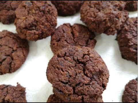 Receta de galletas sin gluten tipo brownie