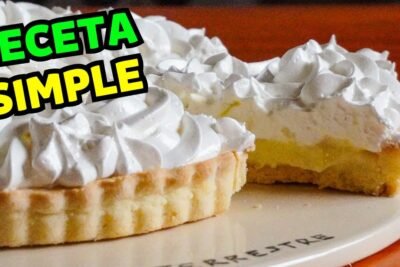 Receta de lemon pie sin gluten