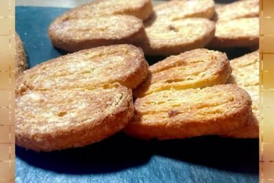 Receta de palmeritas sin gluten