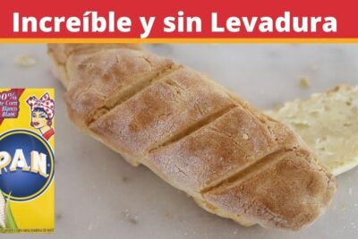 Receta de pan solo con harina de maíz sin gluten