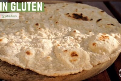 Receta de piadina sin gluten
