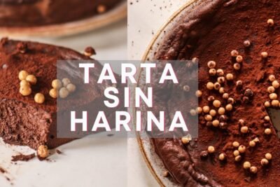 Receta de tarta de chocolate y menta sin gluten