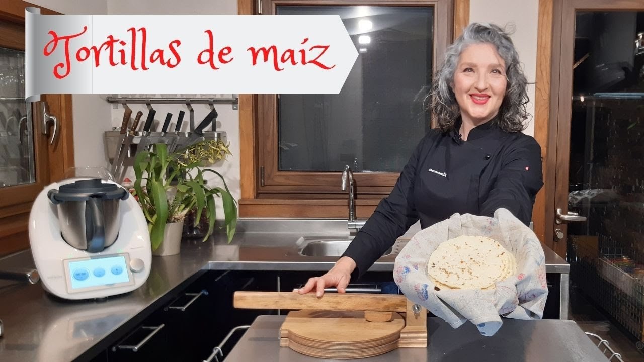 Receta de tortillas de maíz sin gluten con Thermomix