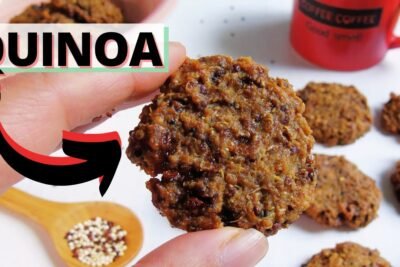 Receta de galletas de quinoa sin gluten