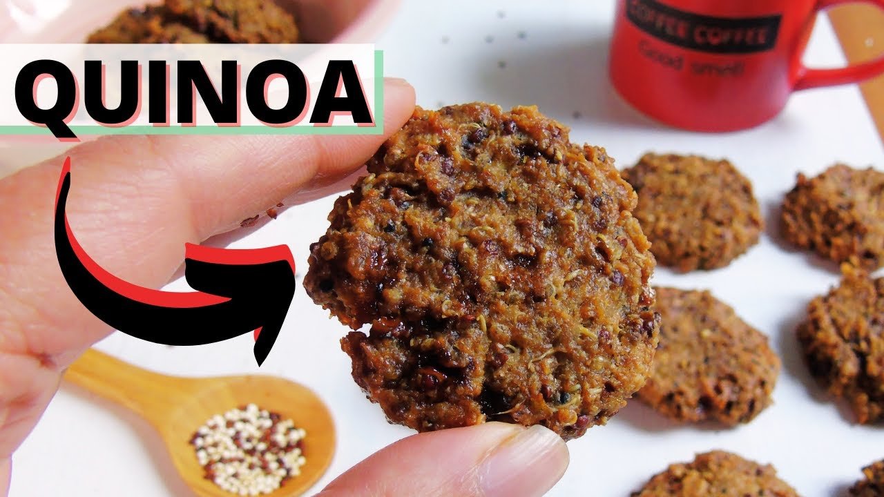 Receta de galletas de quinoa sin gluten