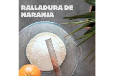 Receta de galletas sin gluten con licor de naranja