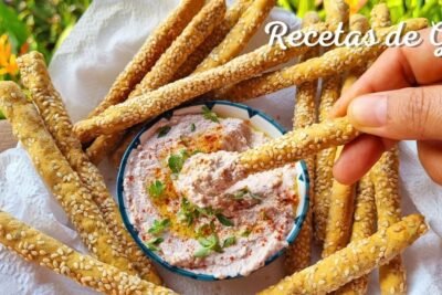 Receta de palitos de pan sin gluten