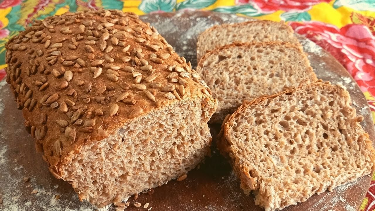 Receta de pan integral con frutos secos sin gluten