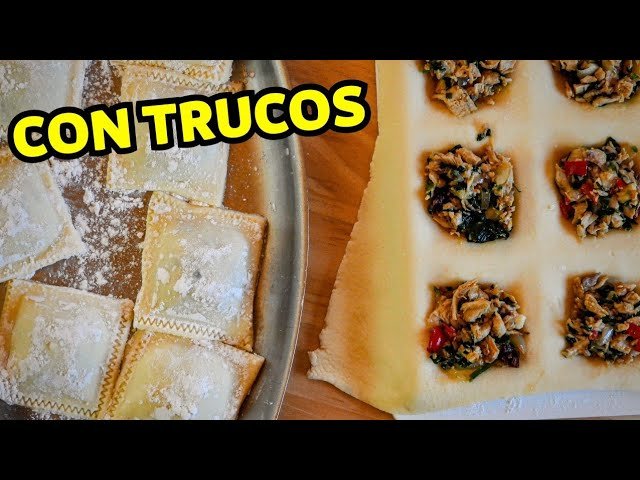 Receta de raviolis sin gluten con Thermomix