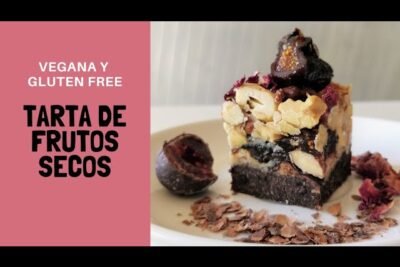 Receta de tarta de frutos secos sin gluten