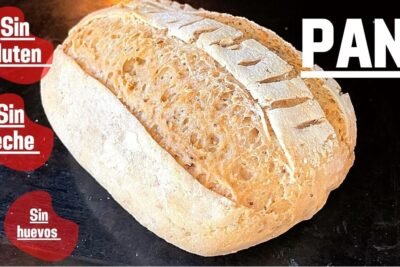 pan sin gluten y sin lactosa receta